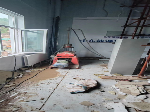 共青城地基基础下沉墙体裂缝加固注浆顶升施工